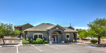 Leasing Office, Exterior & Landscaping at Bella Vita in Bullhead City, AZ